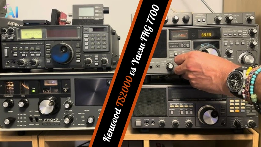 Kenwood TS2000 vs Yaesu FRG 7700 - 'Decades Apart, Still Relevant'